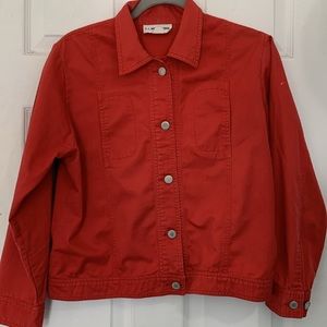 Red Denim Jacket